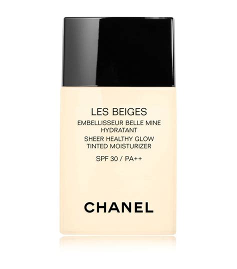 chanel les beiges sheer healthy glow tinted moisturizer|les beiges sheer healthy glow.